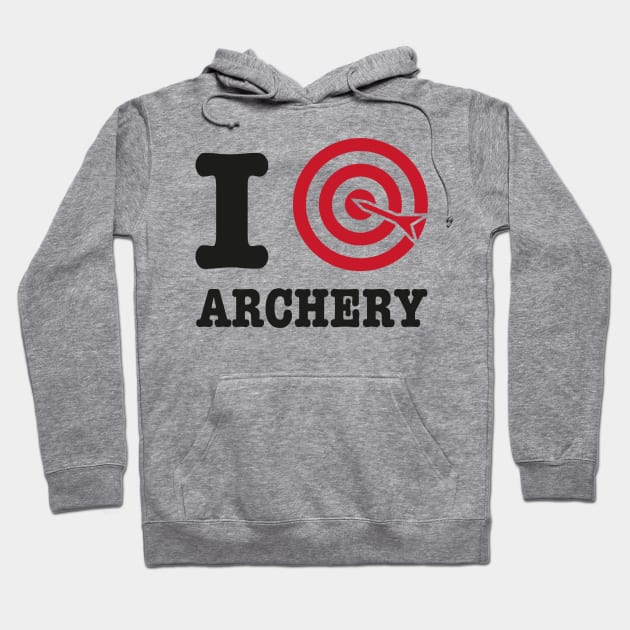 Archery Target Hoodie by Ramateeshop